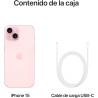 Apple iPhone 15 128Go - Rose (Reconditionné)