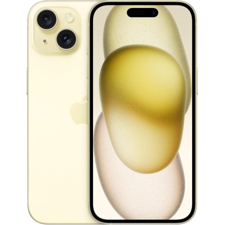 Apple iPhone 15 256Go - Jaune (Reconditionné)