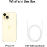 Apple iPhone 15 256Go - Jaune (Reconditionné)