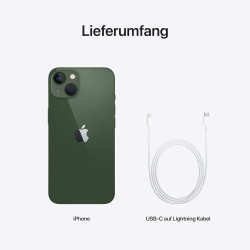 Apple iPhone 13, 128 Go, Vert (Reconditionné)