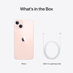 Apple iPhone 13, 512Go, Rose (Reconditionné)