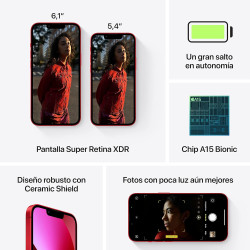 Apple iPhone 13 512Go - Rouge (Reconditionné)