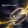 POCO X8 Pro, Smartphone 8+512 Go, Processeur Haut de Gamme Dimensity 8500-Ultra, écran AMOLED Ultra-Lumineux, 50 MP Sony IMX882 