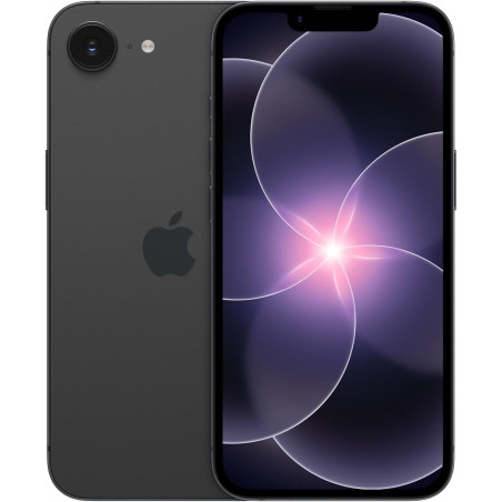 Apple iPhone 17e 256 Go : Écran Super Retina XDR 6,1 Pouces, Puce A19, Autonomie d’Une journée, Caméra Fusion 48 MP  Noir