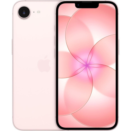 Apple iPhone 17e 256 Go : Écran Super Retina XDR 6,1 Pouces, Puce A19, Autonomie d’Une journée, Caméra Fusion 48 MP  Rose poudré