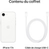 Apple iPhone 17e 512 Go : Écran Super Retina XDR 6,1 Pouces, Puce A19, Autonomie d’Une journée, Caméra Fusion 48 MP  Blanc