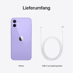 Apple iPhone 12, 64 Go Violet (Reconditionné)