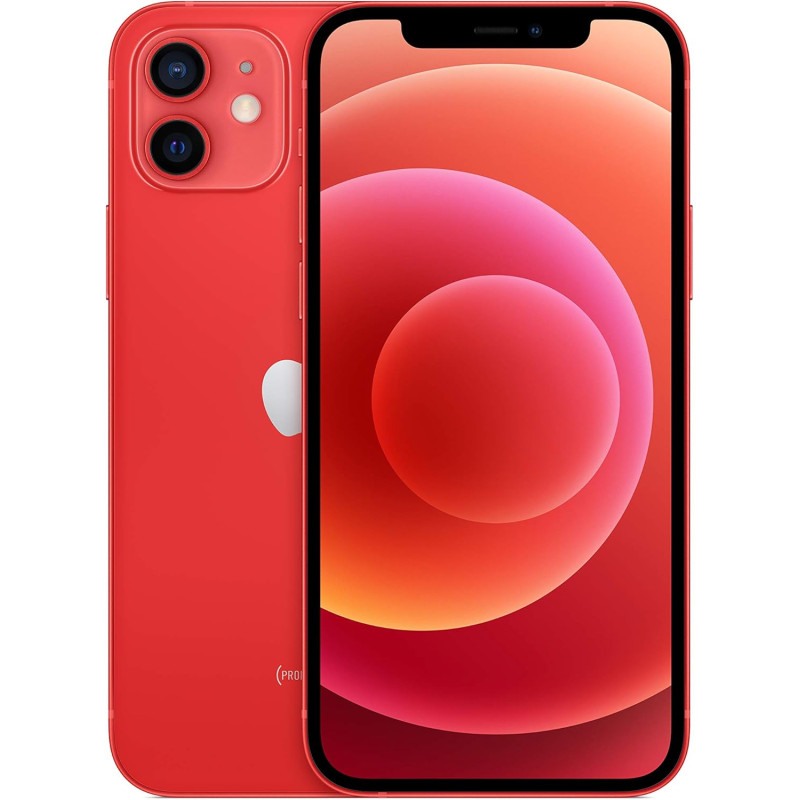 Apple iphone 12, 256go, (product)rouge - (reconditionné)