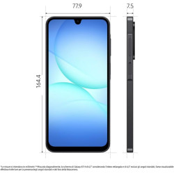 Samsung Galaxy A17 4G 128GB/4GB Double SIM Noir