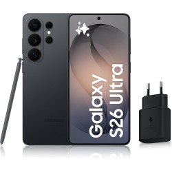 Samsung Galaxy S26 Ultra, Smartphone Android 5G avec Galaxy AI, 1 to, Chargeur Secteur Rapide 25W Inclus, Smartphone déverrouill