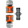 Nécessaires d'arrosage de Gardena : raccords pour extension de tuyau 13 mm (1/2 Pouce) et 15 mm (5/8 Pouce), même avec une press