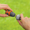 Nécessaires d'arrosage de Gardena : raccords pour extension de tuyau 13 mm (1/2 Pouce) et 15 mm (5/8 Pouce), même avec une press