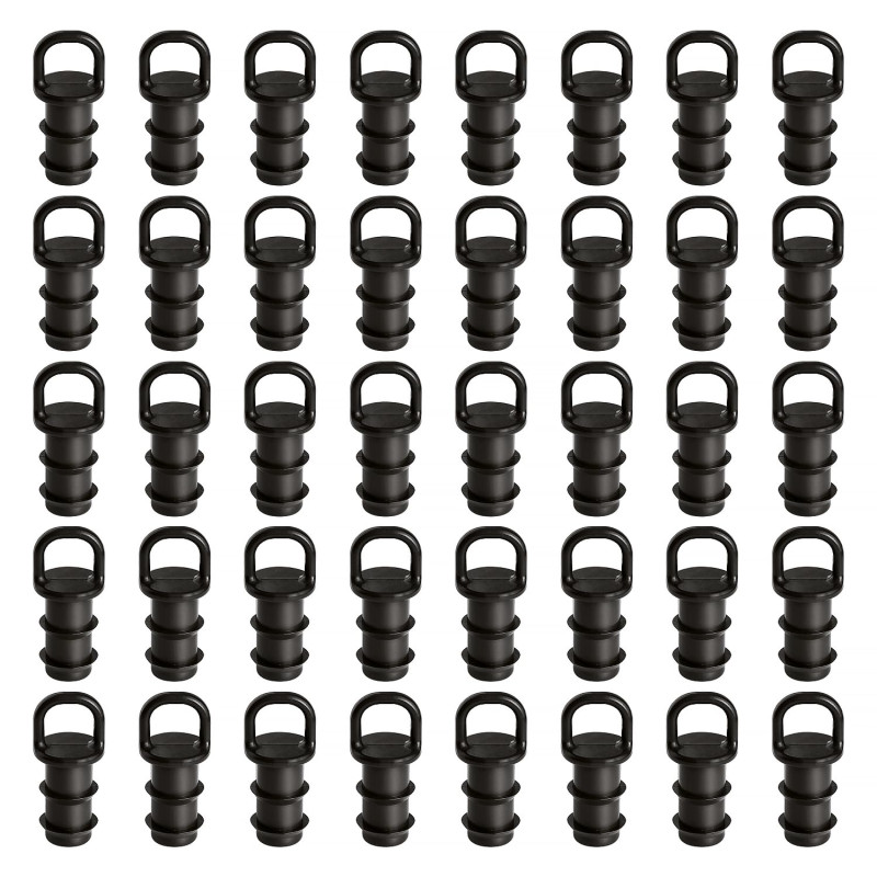 VooGenzek 40 Pièces 16mm Raccords D'irrigation Goutte à Goutte, Bouchons D'extrémité D'irrigation Goutte à Goutte, Adaptateur Bo