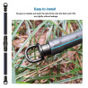 VooGenzek 40 Pièces 16mm Raccords D'irrigation Goutte à Goutte, Bouchons D'extrémité D'irrigation Goutte à Goutte, Adaptateur Bo