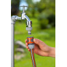 Gardena raccords rapide aquastop 13 mm (1/2 pouce) et 15 mm (5/8 pouce): pour début et fin de tuyau, raccord compatible avec tou
