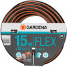 Gardena Tuyau de Comfort FLEX 13 mm (1/2 Pouce), 15 m: Tuyau de jardin flexible et dimensionnellement avec profil de poignée de 