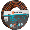 Gardena Tuyau de Comfort FLEX 13 mm (1/2 Pouce), 15 m: Tuyau de jardin flexible et dimensionnellement avec profil de poignée de 
