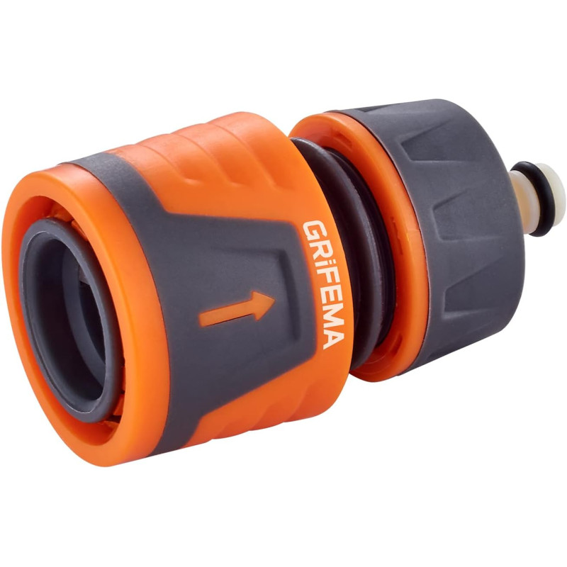 Grifema ge1202, raccord tuyau d'arrosage - connecteur rapide 1/2 pouces 13 mm, connecteurs de tuyau et de robinet, connecteur av