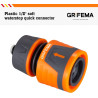Grifema ge1202, raccord tuyau d'arrosage - connecteur rapide 1/2 pouces 13 mm, connecteurs de tuyau et de robinet, connecteur av
