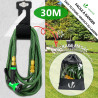 VOUNOT® Tuyau d'Arrosage Extensible 30m Renforcé Adaptable 1/2" et 3/4" 10 Modes de Pulvérisation Flexible et Anti-Fuite Raccord