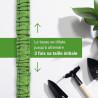 Xpansy C2607A Hose Basic - Tuyau Extensible à Pression d'Eau, Vert, 7,5 mètres