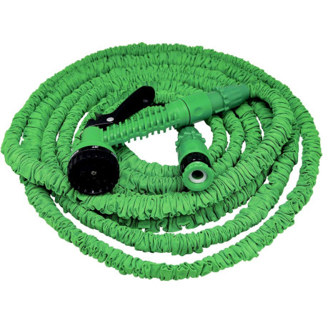 Xpansy C2607A Hose Basic — Tuyau extensible pour pression d'eau, vert, 15 mètres