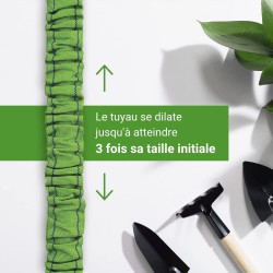 Xpansy C2622A Hose Basic - Tuyau Extensible à Pression d'Eau, Vert, 22,5 Mètres