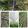 VooGenzek 10 Pièces Connecteur de Tuyau en T Barbelé, 6-Voies Raccord de Tuyau D'Irrigation pour Tube 13/16 mm à 4/7 mm, Connect
