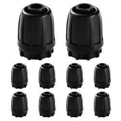 VooGenzek 10 Pièces Raccords D'irrigation Goutte à Goutte pour Tubes 16mm, Adaptateur Bouchons D'Irrigation Goutte, Raccords D'i