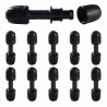 VooGenzek 10 Pièces16mm Raccords D'irrigation Goutte à Goutte, Adaptateur Droits D'Irrigation Goutte, Raccords D'irrigation Droi