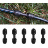 VooGenzek 10 Pièces16mm Raccords D'irrigation Goutte à Goutte, Adaptateur Droits D'Irrigation Goutte, Raccords D'irrigation Droi