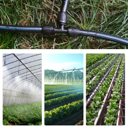 VooGenzek 10 Pièces16mm Raccords D'irrigation Goutte à Goutte, Connecteur de Tuyau en T Barbelé, Connecteur de Tuyau D'irrigatio
