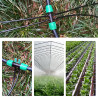 VooGenzek 10 Pièces Connecteur de Tuyau en T Barbelé, 6-Voies Raccord de Tuyau D'Irrigation pour Tube 13/16 mm à 4/7 mm, Connect
