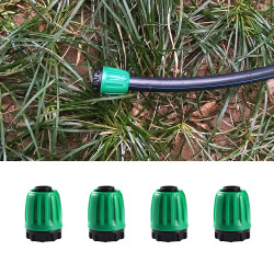 VooGenzek 10 Pièces Raccords D'irrigation Goutte à Goutte pour Tubes 16mm, Adaptateur Bouchons D'Irrigation Goutte, Raccords D'i