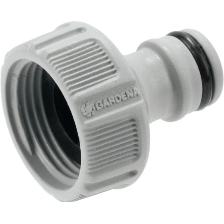 Gardena Nez de robinet 26,5 mm (G 3/4 pouces): OGS adaptateur pour raccordement d’un tuyau d’arrosage, technologie anti-éclabous