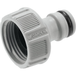 Gardena Nez de robinet 26,5 mm (G 3/4 pouces): OGS adaptateur pour raccordement d’un tuyau d’arrosage, technologie anti-éclabous