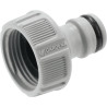 Gardena Nez de robinet 26,5 mm (G 3/4 pouces): OGS adaptateur pour raccordement d’un tuyau d’arrosage, technologie anti-éclabous