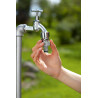 Gardena Nez de robinet 33,3 mm (G 1 pouce): Original Gardena System, Adaptateur pour raccordement d’un tuyau d’arrosage, technol