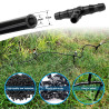 VooGenzek 282 Pièces 4/7mm Connecteurs de Tuyaux, Raccord D'irrigation, Connecteurs Barbelés de Tuyaux pour Système D'Irrigation