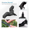 VooGenzek 7 Pièces 3mm/4mm Outil de Forage de Trou de Tuyau, Outil de Perçage de Trou de Tuyau D'irrigation Goutte à Goutte, Tuy