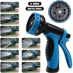 Tuyau Arrosage Extensible 30m/22.5m/15m avec Lance d'arrosage à 10 Fonctions Tuyaux d'arrosage avec Raccords Métalliques 1/2" et