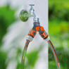 Gardena Vanne à 2 voies: Distributeur d'eau pour robinet avec filetage de 26,5 mm (G 3/4 Pouce), pour une connexion simultanée d