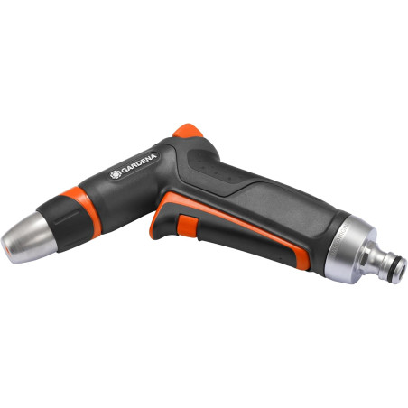 Pistolet d'arrosage et nettoyage Premium de Gardena : pistolet robuste pour le nettoyage et l'arrosage, protection contre le gel