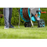 Gardena Kit dévidoir CleverRoll M Easy : dévidoir sur roues d'une capacité de 60 m, particulièrement stable, avec guidage confor