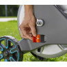 Gardena dévidoir CleverRoll L Easy métal : Grand dévidoir sur Roues d'une capacité de 100 m, avec Guidage dans Un Cadre métalliq