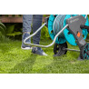 Gardena Kit dévidoir CleverRoll M : dévidoir avec tuyau Classic de 20 m, lance d'arrosage, clip de rangement, arrêt anti-goutte,