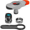 Raccord pour robinets d’eau intérieurs Gardena : Raccord pour robinets d’eau intérieurs, adaptateur pour tête à jet aéré incl., 