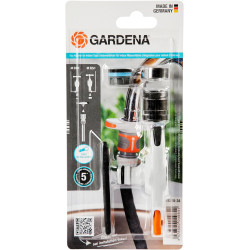 Raccord pour robinets d’eau intérieurs Gardena : Raccord pour robinets d’eau intérieurs, adaptateur pour tête à jet aéré incl., 