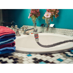 Gardena Equipement de base d'intérieur: kit de démarrage composé d'un raccord de robinet d'intérieur, d'un raccord de tuyau, d'u