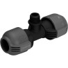 Dérivation en T mâle de Gardena : raccord pour raccorder des arroseurs escamotables au sein d'une conduite, 25 mm x 1/2 Pouce, t
